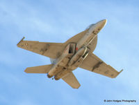 166467 @ KABQ - VFA-106 Airshow Demo hornet stopping by KABQ - by John Hodges