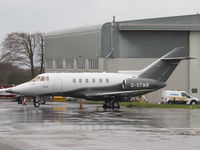 G-STWB @ EGJB - On the west parking at Guernsey - by alanh