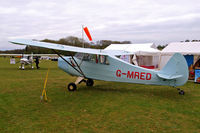 G-MRED @ EGHP - G-MRED   Elmwood Aviation Christavia Mk.1 [PFA 185-12935] Popham~G 29/04/2017 - by Ray Barber