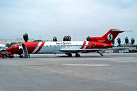 OB-1541 @ SPIM - OB-1541   (OB1541) Boeing 727-264 [21072] (Aero Santa / Faucett) Lima-Jorge Chavez Int'l~OB 05/02/1997 - by Ray Barber