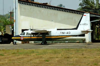 A-10021 @ WIIP - A-10021   Britten-Norman BN-2A-27R  Islander [0713] (Indonesian Army) Jakarta-Pondok Cabe~PK 25/10/2006. Problem with heat haze.