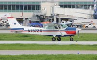 N737ZD @ KSJC - Cessna 172N - by Mark Pasqualino