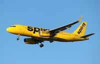 N648NK @ KLAS - Airbus A320-232 - by Mark Pasqualino