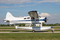 N328JV @ KOSH - Taxying after arrival at AirVenture 2018