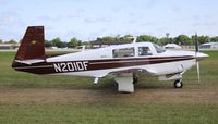 N201DF @ OSH - Mooney M20J - by Florida Metal