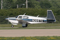 N205TG @ KOSH - Arriving at AirVenture 2018 (in company with 60 other Mooneys) - by alanh