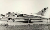 154529 @ EBFN - At Koksijde airshow in 1969. VA-113  USS Saratoga.  To AMARC in June 1986. To Portugese AF as spare parts in 2002.