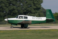 N79840 @ KOSH - Arriving at AirVenture 2018 (in company with 60 other Mooneys) - by alanh