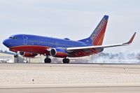 N716SW @ KBOI - Landing RWY 10L. - by Gerald Howard