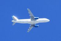 SP-HAG @ LFRB - Airbus A320-232, Flight over Brest-Bretagne airport (LFRB-BES) - by Yves-Q