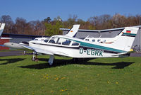 D-EGRK @ EDFC - D-EGRK   Piper PA-28R-200 Cherokee Arrow II [28R-7235299] Aschaffenburg-Grossostheim~D 18/04/2016 - by Ray Barber