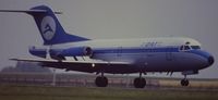 OO-DJB @ EBBR - Landing 25L at Brussels - by j.van mierlo