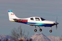 C-FZID @ CYXX - Landing - by Guy Pambrun
