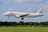 ES-SAO @ LFRB - Airbus A320-214, On final rwy 25L, Brest-Bretagne airport (LFRB-BES) - by Yves-Q