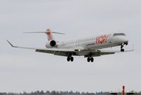 F-HMLC @ LFRB - Bombardier CRJ-1000EL NG, On final rwy 25L, Brest-Bretagne airport (LFRB-BES) - by Yves-Q
