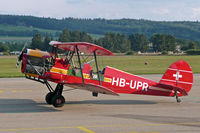 HB-UPR @ LSZG - At Grenchen. Cooling the engine? HB-registered since 1982-10-25 - by sparrow9