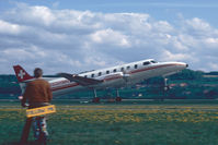 HB-LLF @ LSZG - On a touch-and-go on grenchens short runway 25.