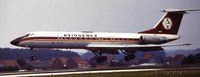 YU-AJD @ EBBR - Landing 25L at Brussels - by j.van mierlo