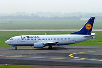 D-ABES @ EDDL - D-ABES   Boeing 737-330 [26432] (Lufthansa) Dusseldorf Int'l~D 10/09/2005 - by Ray Barber