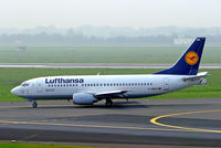 D-ABES @ EDDL - D-ABES   Boeing 737-330 [26432] (Lufthansa) Dusseldorf Int'l~D 10/09/2005