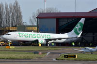 F-GZHS @ EGSH - About to be pushed back into the hangar with the nose raised. - by Graham Reeve