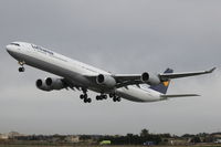 D-AIHV @ LMML - A340 D-AIHV Lufthansa - by Raymond Zammit