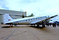 KG661 @ EGUN - KG661   Douglas DC-3C-47A-60-DL [10200] (Royal Air Force / Royal Aircraft Establishment) RAF Mildenhall~G 27/05/1979 - by Ray Barber