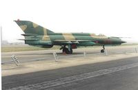 596 @ EDBG - Berlin Gatow 18.4.1997 with red tactical nr. - by leo larsen