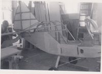 G-AXNY - Photos show the construction at a carpenters in Spalding Lincolnshire. My farther Ray Fixter can be seen working on it. - by Chris Fixter