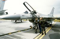 E-197 @ BLL - Billund 2.6.1990 - by leo larsen