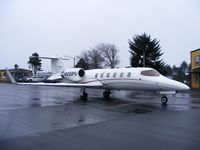 N535PS @ KONP - sitting on the ramp at Newport, Oregon - by Dave Szymanski