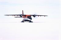 D-CAWI @ EGAH - POLAR 2 D-CAWI after landing during white-out conditions at Halley Station, Brunt Ice Shelf, Antarctica - by Manfred Zimmer