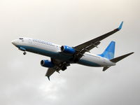 VP-BQG @ EBOS - Moments before touchdown rwy26 - by Joeri Van der Elst