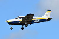 G-BRDF @ EGSH - Landing at Norwich. - by Graham Reeve