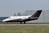G-FXER @ EGSH - About to depart on Norwich's runway 27. - by Graham Reeve