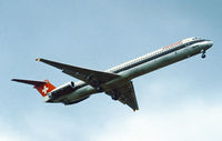 HB-INA @ CPH - Copenhagen 25.7.1990 - by leo larsen