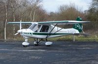 G-CDYO @ EGLK - Comco Ikarus C42 FB80 at Blackbushe. - by moxy