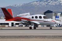 N995VJ @ KBOI - Landing roll out on RWY 10L. - by Gerald Howard