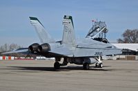 164245 @ KBOI - Parked on the north GA ramp. VMFAT-101 Sharpshooters, Miramar, CA. - by Gerald Howard