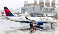 N102DU @ KBOS - Departure for the 2nd revenue flight