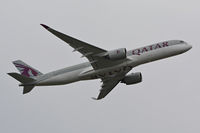 A7-ALW @ EBBR - Departing Brussels.
