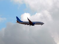 VP-BQE @ EBOS - Moments before touchdown rwy26 - by Joeri Van der Elst