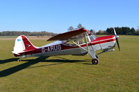 G-ARUG @ EGHP - Auster J-5G Cirrus Autocar at Popham. - by moxy