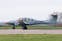 G-TACN @ EGSH - Departing from Norwich. - by Graham Reeve
