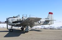 N272NA @ KFEP - North American T-28A - by Mark Pasqualino