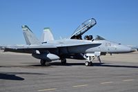 164245 @ KBOI - Parked on the north GA ramp. VMFAT-101 Sharpshooters, Miramar, CA. - by Gerald Howard