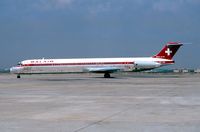 HB-INW @ AYT - Antalya 24.8.1990 - by leo larsen