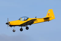 G-BUUL @ EGSH - Landing at Norwich. - by Graham Reeve