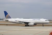 N448UA @ KORD - Airbus A320-232