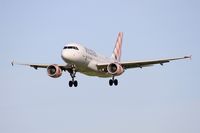 EC-MUU @ LFRB - Airbus A319-111, Short approach rwy 25L, Brest-Bretagne airport (LFRB-BES) - by Yves-Q